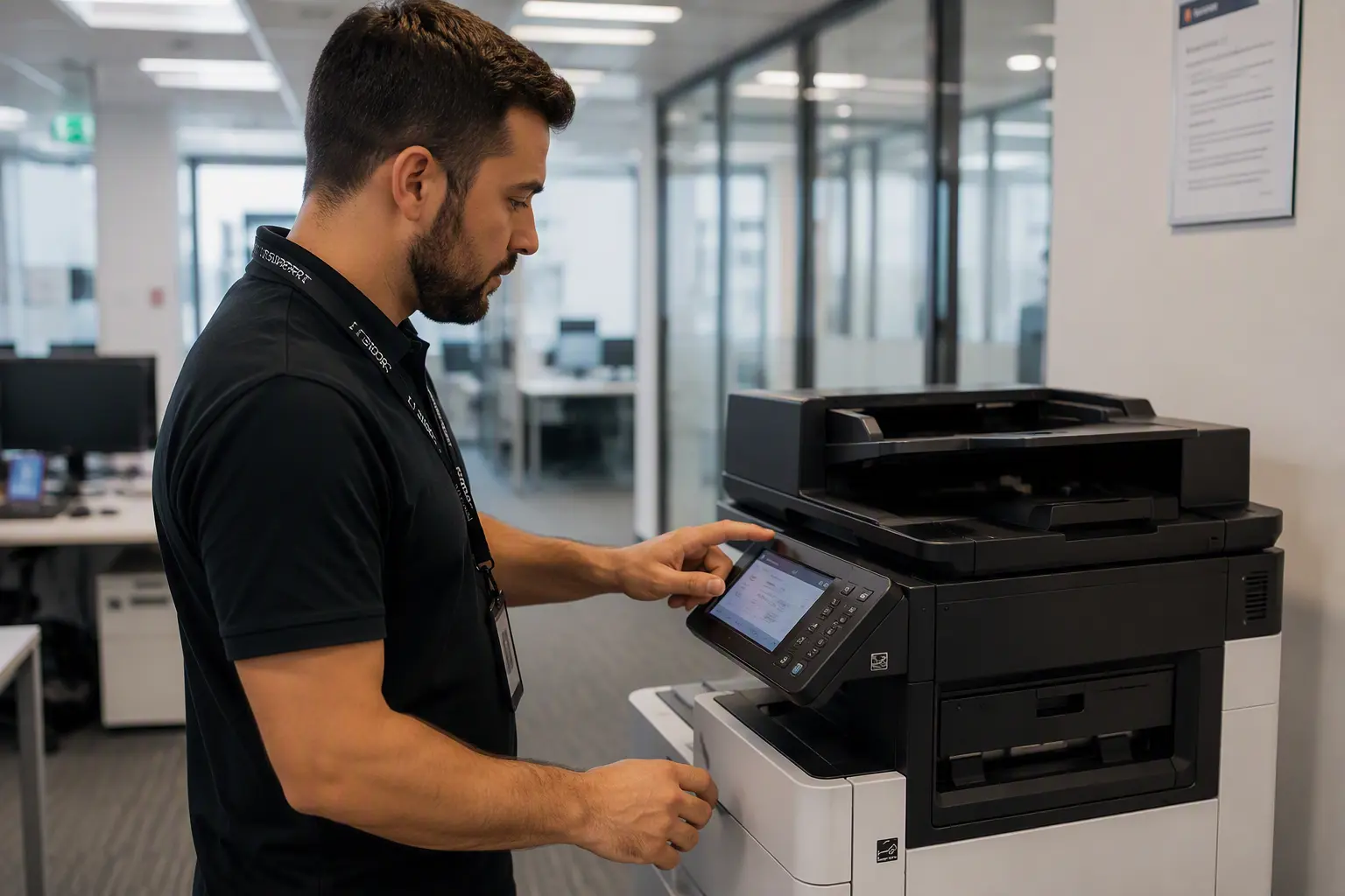 managed it support printer management