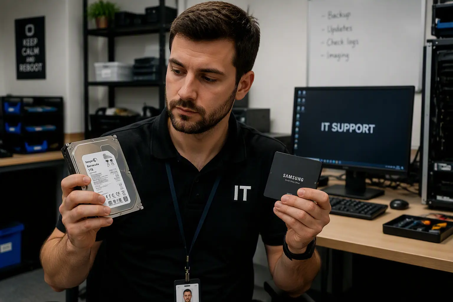 managed it support data recovery